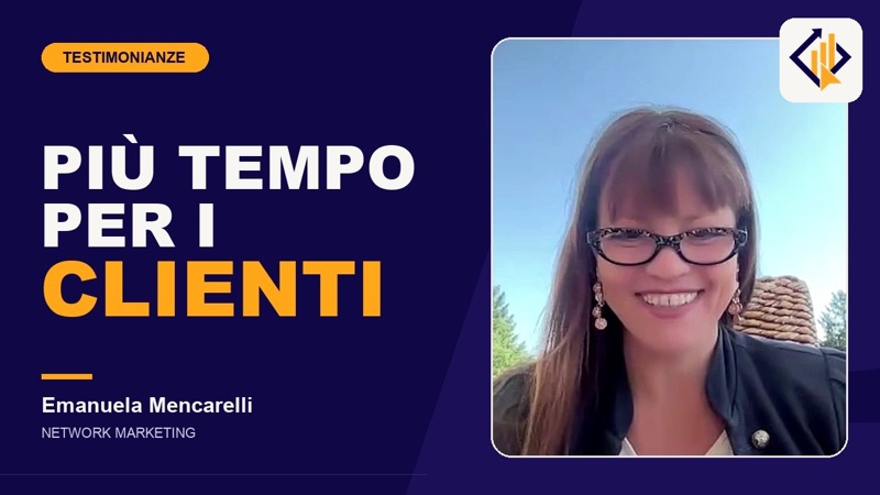 Emanuela Mencarelli, network marketing